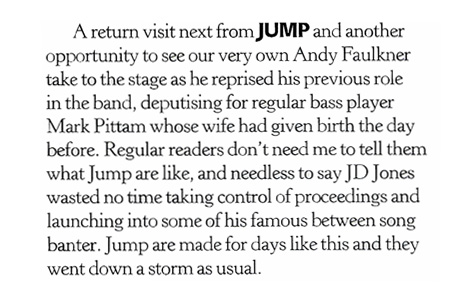 Jump - UK Rock Band